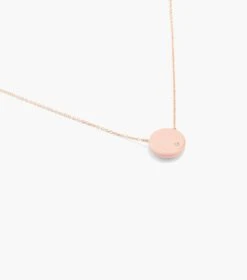 Marc Jacobs The Medallion Pendant SAND/ROSE GOLD -Marc Jacobs MJI M0017166 277 F8F8F8 1 1 ALT2