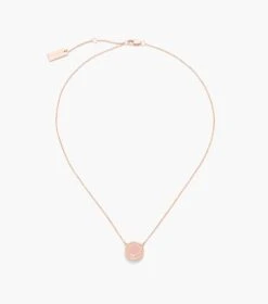 Marc Jacobs The Medallion Pendant SAND/ROSE GOLD -Marc Jacobs MJI M0017166 277 F8F8F8 1 1 ALT5