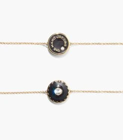 Marc Jacobs The Medallion Bracelet BLACK/GOLD -Marc Jacobs MJI M0017167 001 F8F8F8 1 1 ALT2