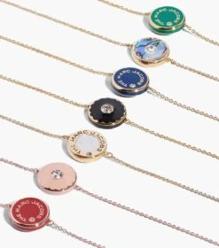 Marc Jacobs The Medallion Bracelet BLACK/GOLD -Marc Jacobs MJI M0017167 001 F8F8F8 1 1 ALT5