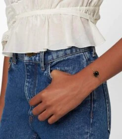 Marc Jacobs The Medallion Bracelet CREAM/GOLD -Marc Jacobs MJI M0017167 108 F8F8F8 1 1 ALT1