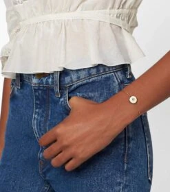 Marc Jacobs The Medallion Bracelet CREAM/GOLD -Marc Jacobs MJI M0017167 108 F8F8F8 1 1 ALT4