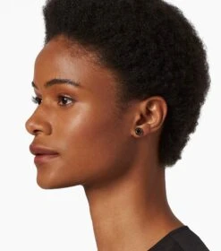 Marc Jacobs The Medallion Studs BLACK/GOLD -Marc Jacobs MJI M0017169 001 F8F8F8 1 1 ALT1