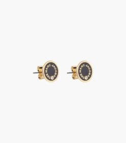 Marc Jacobs The Medallion Studs BLACK/GOLD -Marc Jacobs MJI M0017169 001 F8F8F8 1 1 MAIN 3