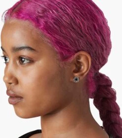 Marc Jacobs The Medallion Studs BLACK/SILVER -Marc Jacobs MJI M0017169 003 F8F8F8 1 1 ALT1