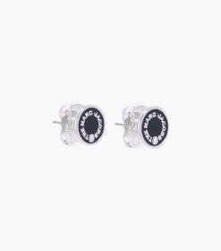 Marc Jacobs The Medallion Studs BLACK/SILVER -Marc Jacobs MJI M0017169 003 F8F8F8 1 1 MAIN 4