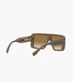 Marc Jacobs Icon Rectangular Sunglasses OLIVE -Marc Jacobs MJI M8000827 390 F8F8F8 1 1 ALT2