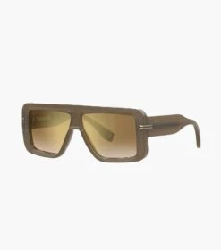 Marc Jacobs Icon Rectangular Sunglasses OLIVE -Marc Jacobs MJI M8000827 390 F8F8F8 1 1 MAIN 1