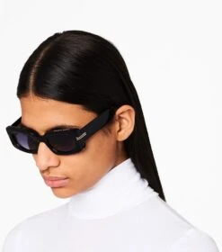 Marc Jacobs Icon Rectangular Sunglasses BLACK -Marc Jacobs MJI M8000833 001 F8F8F8 1 1 ALT3