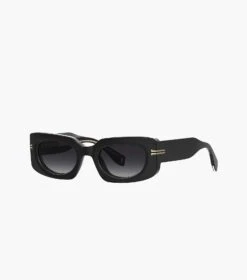 Marc Jacobs Icon Rectangular Sunglasses BLACK -Marc Jacobs MJI M8000833 001 F8F8F8 1 1 MAIN 1