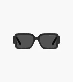 The Marc Jacobs Square Sunglasses BLACK/WHITE -Marc Jacobs MJI M8000847 005 F8F8F8 1 1 ALT3