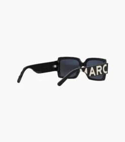 The Marc Jacobs Square Sunglasses BLACK/WHITE -Marc Jacobs MJI M8000847 005 F8F8F8 1 1 ALT4