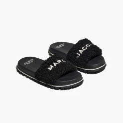 Marc Jacobs The Teddy Slide BLACK