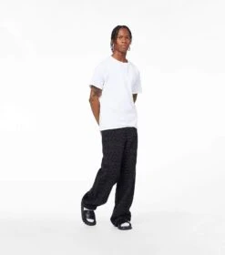 Marc Jacobs The Leather Slide BLACK -Marc Jacobs MJI M9002407 001 F8F8F8 1 1 ALT5