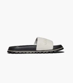 Marc Jacobs The Leather Slide COTTON WHITE -Marc Jacobs MJI M9002407 140 F8F8F8 1 1 ALT3