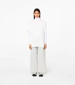 Marc Jacobs The Leather Slide COTTON WHITE -Marc Jacobs MJI M9002407 140 F8F8F8 1 1 ALT5