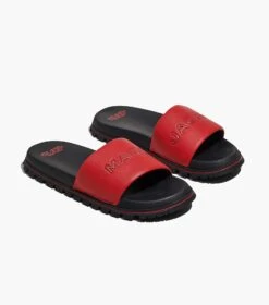 Marc Jacobs The Leather Slide RED -Marc Jacobs MJI M9002407 600 F8F8F8 1 1 MAIN 3