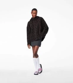 Marc Jacobs The Leather Slide LILAS -Marc Jacobs MJI M9002407 993 F8F8F8 1 1 ALT1