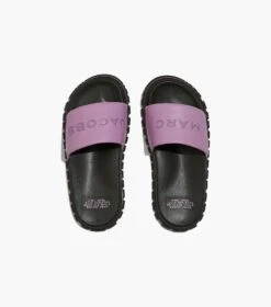 Marc Jacobs The Leather Slide LILAS -Marc Jacobs MJI M9002407 993 F8F8F8 1 1 ALT4