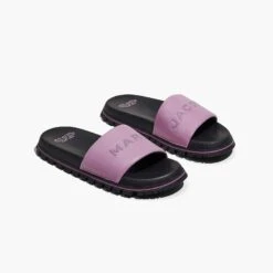 Marc Jacobs The Leather Slide RED