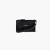 Marc Jacobs The Slim 84 Croc-Embossed Top Zip Wristlet BLACK