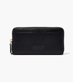 Marc Jacobs The Leather Continental Wallet BLACK -Marc Jacobs MJI S131L01RE22 001 F8F8F8 1 1 ALT3