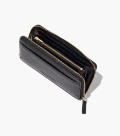 Marc Jacobs The Leather Continental Wallet BLACK -Marc Jacobs MJI S131L01RE22 001 F8F8F8 1 1 ALT4