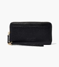 Marc Jacobs The Leather Continental Wallet BLACK -Marc Jacobs MJI S131L01RE22 001 F8F8F8 1 1 MAIN 2
