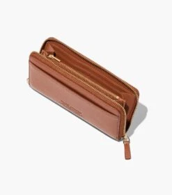 Marc Jacobs The Leather Continental Wallet ARGAN OIL -Marc Jacobs MJI S131L01RE22 212 F8F8F8 1 1 ALT4