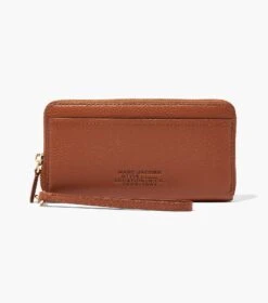 Marc Jacobs The Leather Continental Wallet ARGAN OIL -Marc Jacobs MJI S131L01RE22 212 F8F8F8 1 1 MAIN 5