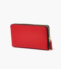 Marc Jacobs The Leather Continental Wallet TRUE RED -Marc Jacobs MJI S131L01RE22 617 F8F8F8 1 1 ALT1