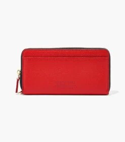Marc Jacobs The Leather Continental Wallet TRUE RED -Marc Jacobs MJI S131L01RE22 617 F8F8F8 1 1 ALT3