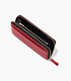 Marc Jacobs The Leather Continental Wallet TRUE RED -Marc Jacobs MJI S131L01RE22 617 F8F8F8 1 1 ALT4