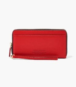 Marc Jacobs The Leather Continental Wallet TRUE RED -Marc Jacobs MJI S131L01RE22 617 F8F8F8 1 1 MAIN 1