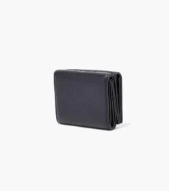 Marc Jacobs The Leather Medium Trifold Wallet BLACK -Marc Jacobs MJI S132L01RE22 001 F8F8F8 1 1 ALT1