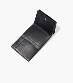 Marc Jacobs The Leather Medium Trifold Wallet BLACK -Marc Jacobs MJI S132L01RE22 001 F8F8F8 1 1 ALT3