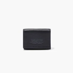 Marc Jacobs The Leather Medium Trifold Wallet ARGAN OIL