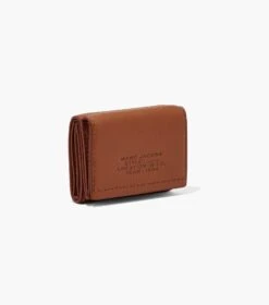 Marc Jacobs The Leather Medium Trifold Wallet ARGAN OIL -Marc Jacobs MJI S132L01RE22 212 F8F8F8 1 1 ALT2
