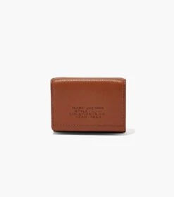 Marc Jacobs The Leather Medium Trifold Wallet ARGAN OIL -Marc Jacobs MJI S132L01RE22 212 F8F8F8 1 1 MAIN 1