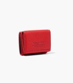 Marc Jacobs The Leather Medium Trifold Wallet TRUE RED -Marc Jacobs MJI S132L01RE22 617 F8F8F8 1 1 ALT2