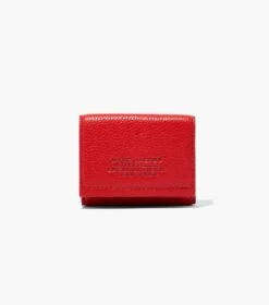 Marc Jacobs The Leather Medium Trifold Wallet TRUE RED -Marc Jacobs MJI S132L01RE22 617 F8F8F8 1 1 MAIN 3