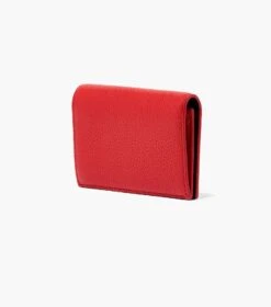 Marc Jacobs The Leather Small Bifold Wallet TRUE RED -Marc Jacobs MJI S133L01RE22 617 F8F8F8 1 1 ALT1