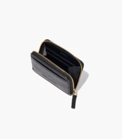 Marc Jacobs The Leather Zip Around Wallet BLACK -Marc Jacobs MJI S134L01RE22 001 F8F8F8 1 1 ALT3