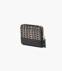 Marc Jacobs The Monogram Zip Around Wallet BEIGE MULTI -Marc Jacobs MJI S183M12FA22 261 F8F8F8 1 1 ALT1