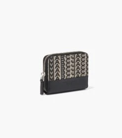 Marc Jacobs The Monogram Zip Around Wallet BEIGE MULTI -Marc Jacobs MJI S183M12FA22 261 F8F8F8 1 1 ALT2
