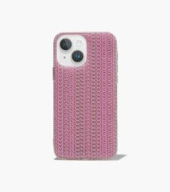 Marc Jacobs The Monogram IPhone Case 14 TAUPE/PINK -Marc Jacobs MJI T501M03FA22 296 F8F8F8 1 1 MAIN 2