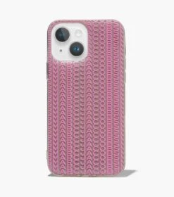 Marc Jacobs The Monogram IPhone Case 14 Plus TAUPE/PINK -Marc Jacobs MJI T502M03FA22 296 F8F8F8 1 1 MAIN 2