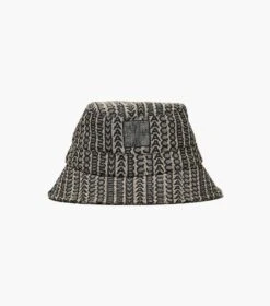 Marc Jacobs The Monogram Bucket Hat -Marc Jacobs MJI V901J12SP22 261 F8F8F8 1 1 ALT3